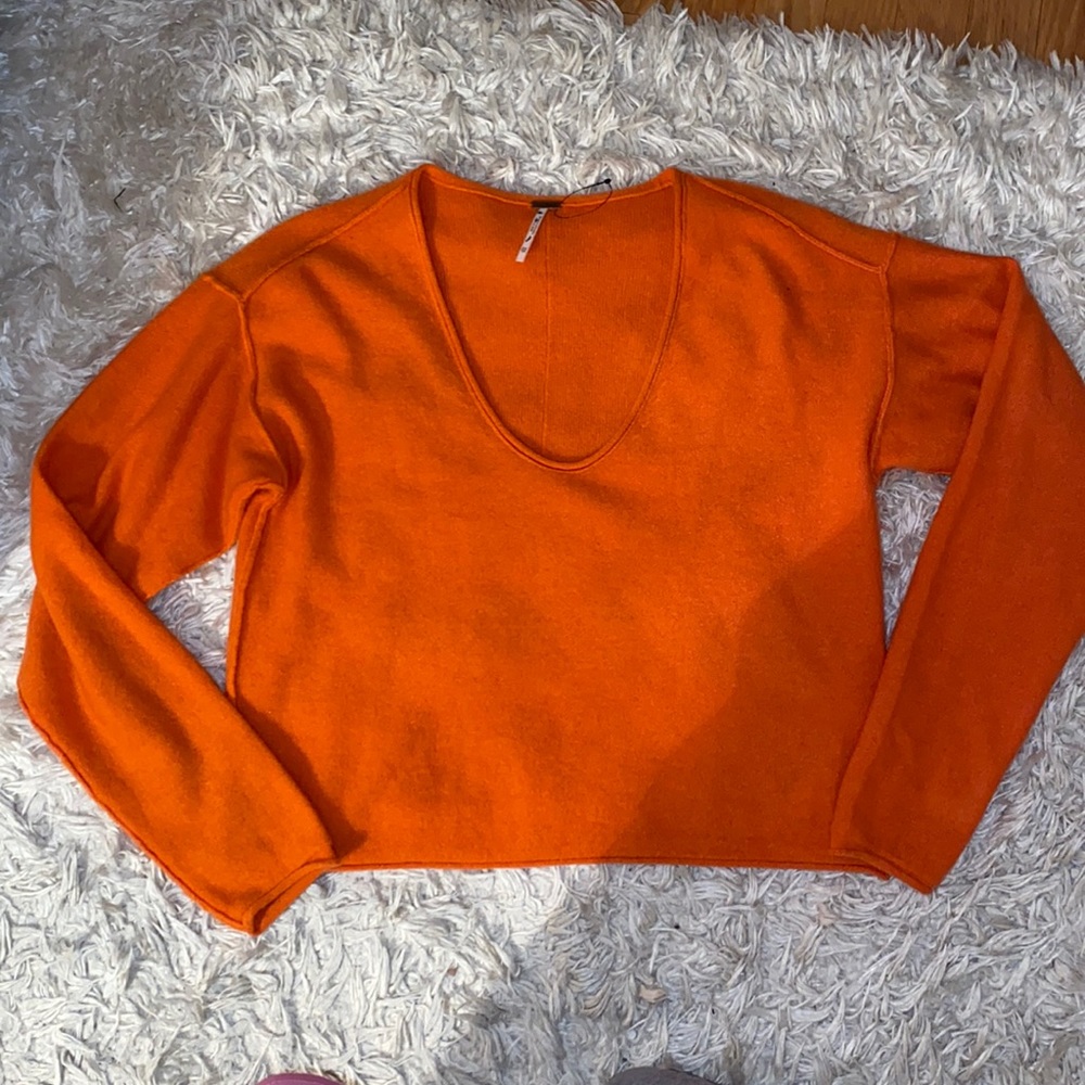 🍊Free People NEW cashmere sweater🍊